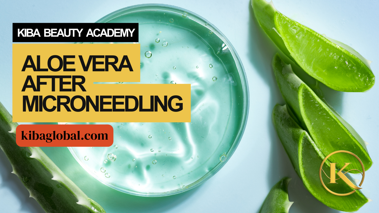 Aloe Vera After Microneedling