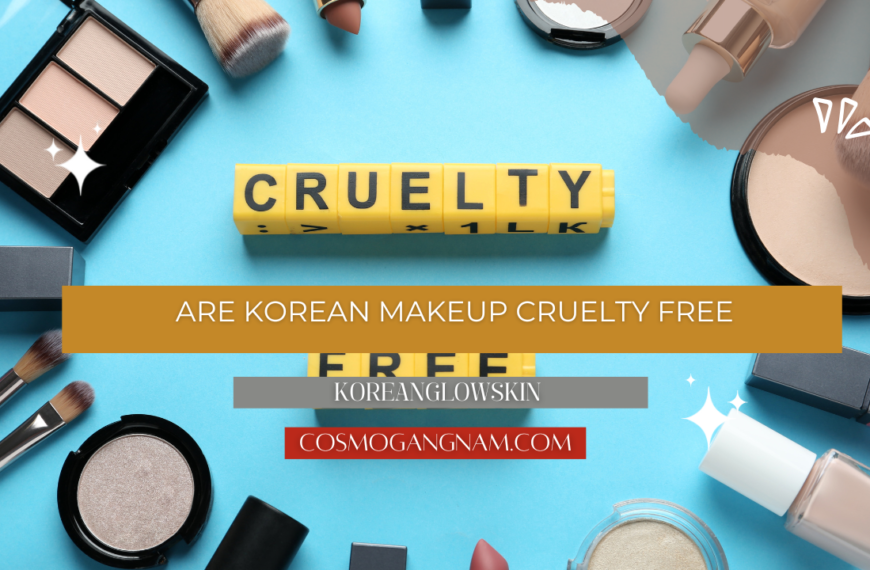 Are Korean Makeup Cruelty Free