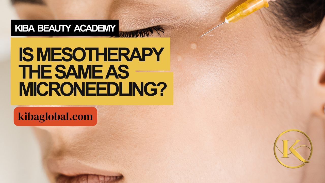 Is mesotherapy the same as microneedling?