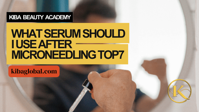 What serum should I use after microneedling?
